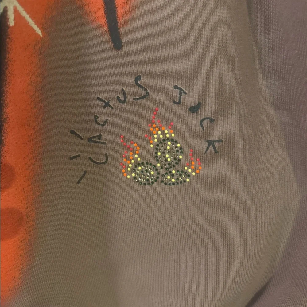 Air Jordan x Travis Scott Hoodie 2022 “Archaeo Brown” - Picture 7 of 8